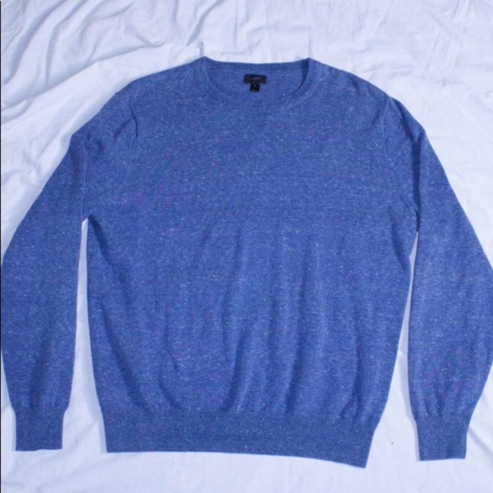 Blue J.Crew Crewneck Sweater